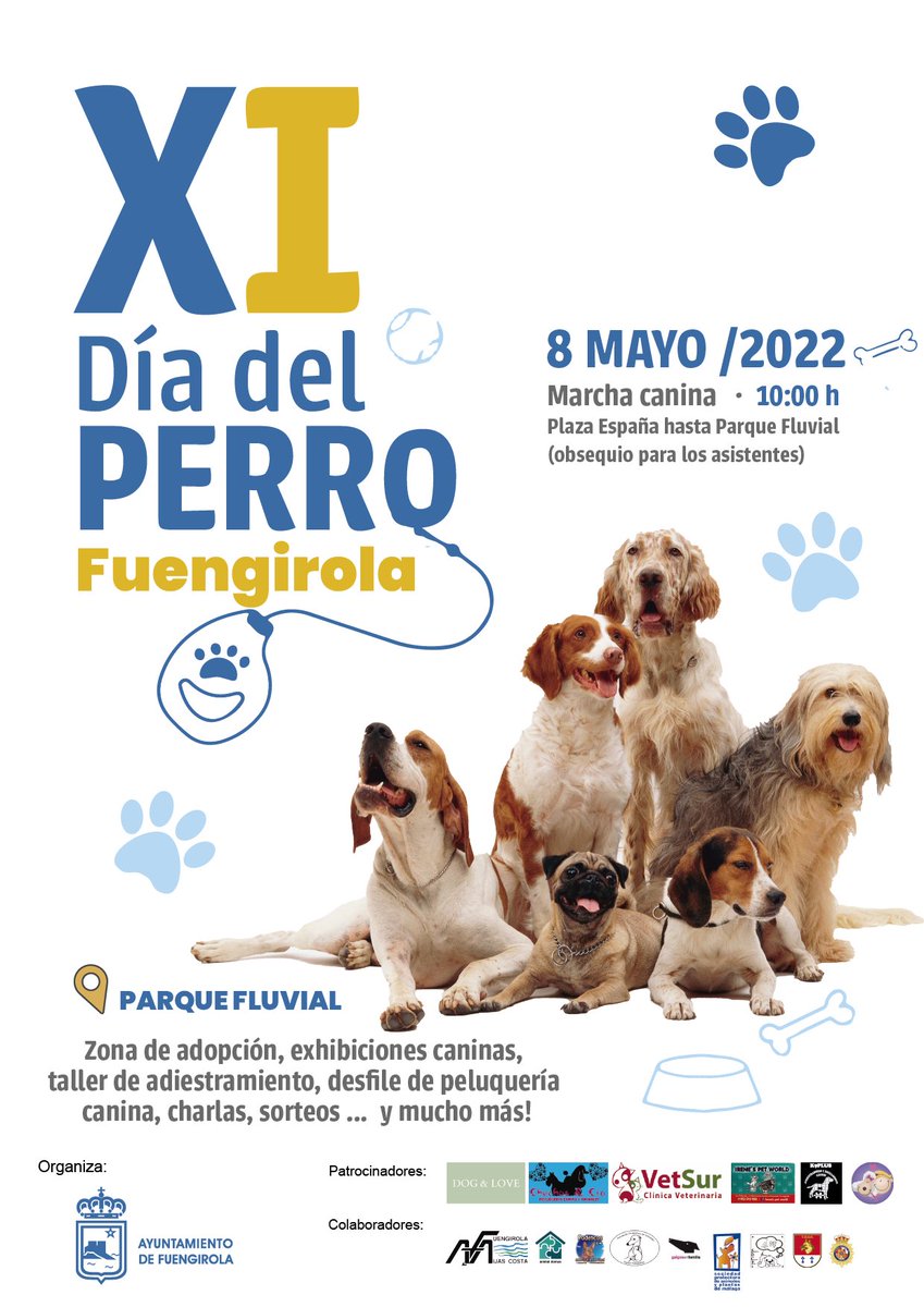 Una cita interesante este cote en #Fuengirola para los amantes de los perros