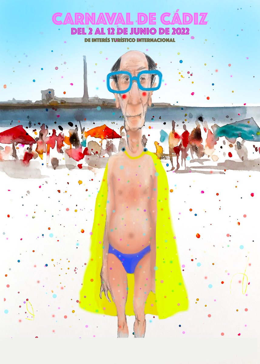 OFICIAL | Cartel anunciador del Carnaval de Cádiz 2022.

¿Qué os parece?
