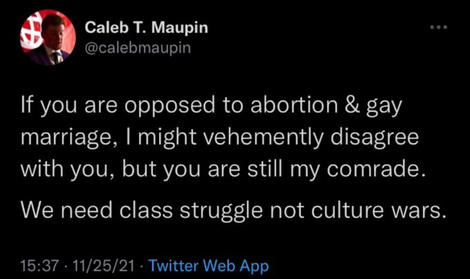 If you don't stand up for the rights of other workers it's not class struggle, it's class submission.
