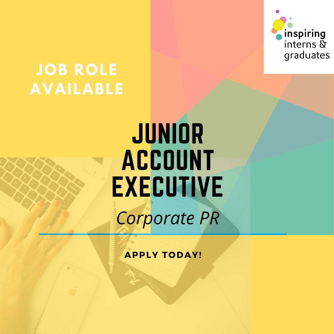 ✴️Job alert!✴️

We're hiring a Junior Account Executive in the Corporate PR sector.

▪️ Based in Central London 
▪️ Salary: £20k - £23k
▪️ Immediate start

Apply by clicking the link below:
https://t.co/3TEYWPCQuY https://t.co/sA3CeWyWnZ