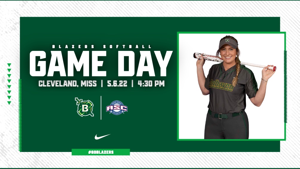 BelhavenBlazers's tweet photo. ASC TOURNAMENT GAME DAY🥎

🆚 | Winner of Hardin-Simmons &amp; Sul Ross State
📍 | Cleveland, Miss
⏰ | 4:30 PM
📊 | https://t.co/GbqkMSpSYH
💻 | https://t.co/gWEQTwayjd

#GoBlazers https://t.co/Sc69d7DXSX