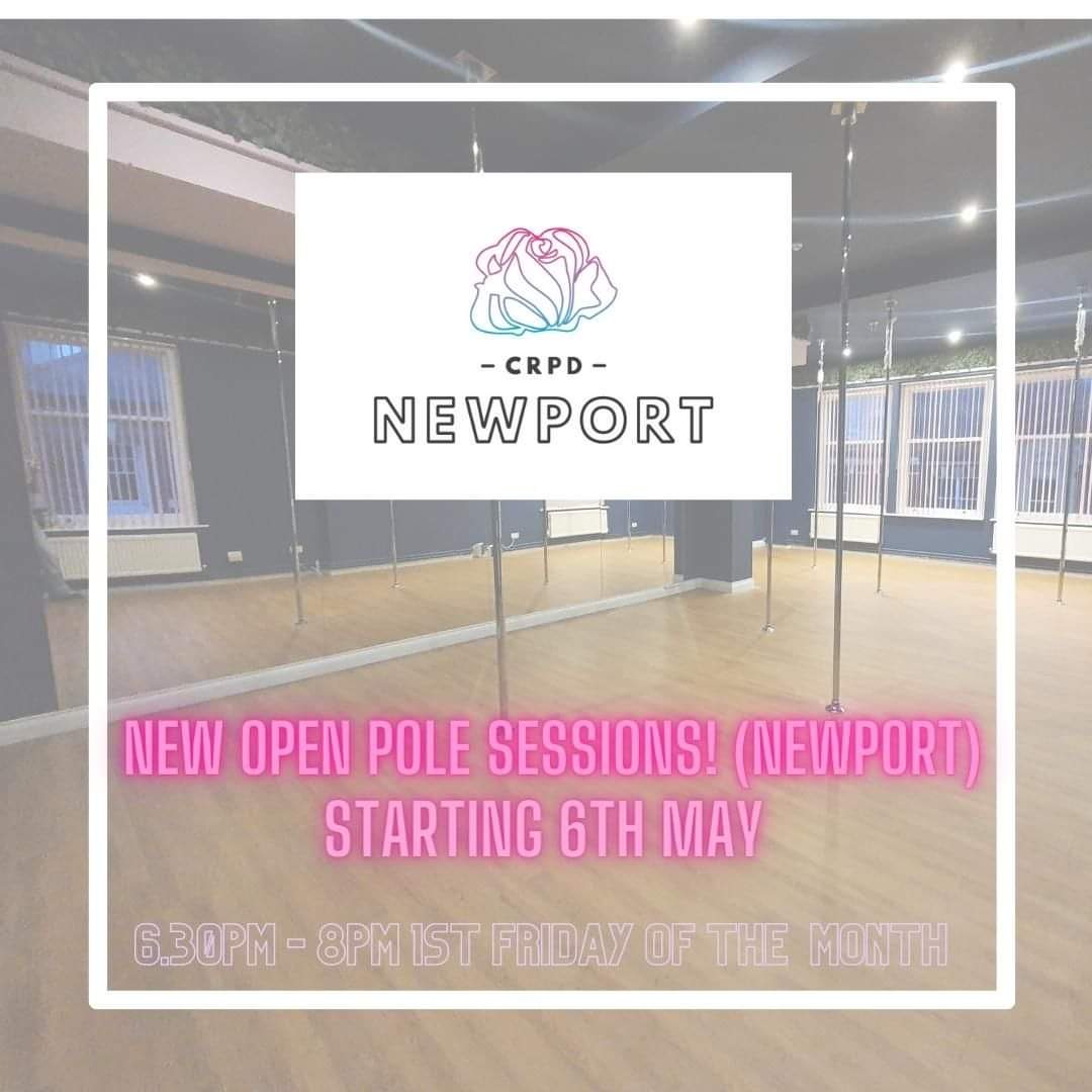 FIRST Open Pole Class in Newport - THIS EVENING 🥳
6.30 - 8pm 👌

Each 90 minute session of open pole is just £4! Click link for more info or to book now:

chromeroses.co.uk/book-on-newport

#CRPD #poledance #OpenPole