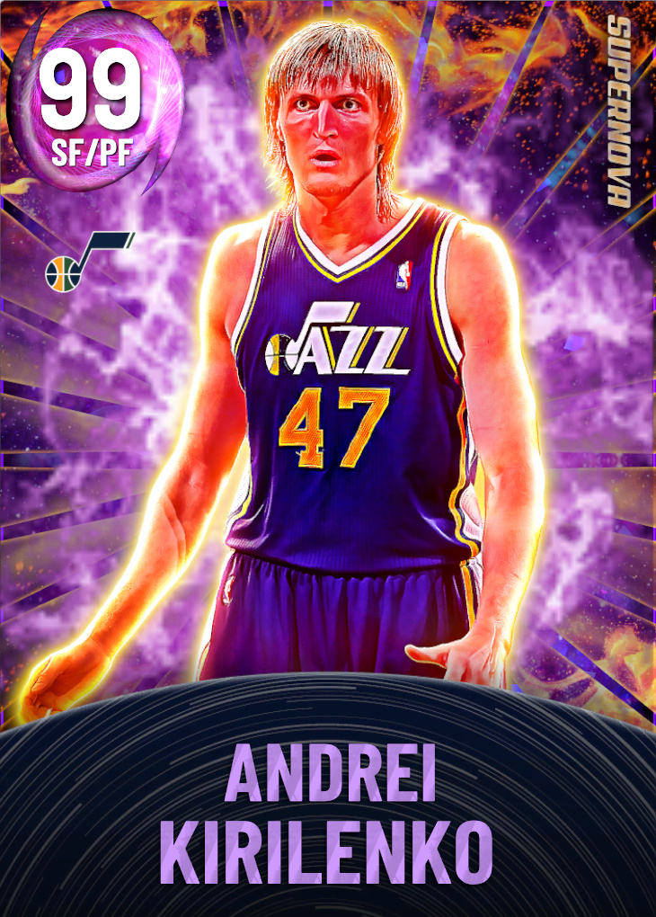 2KDB1's tweet photo. 2K22 MyTEAM Update: Supernova
Invincible Shaquille O'Neal, DM Magic Johnson, DM James Harden, DM Andrei Kirilenko, Opal Jamal Crawford, Opal Shawn Marion, Opal Wes Unseld, PD Boris Diaw, PD Jonathan Kuminga, 💎 Deni Avdija, 💎 Shannon Brown and more

https://t.co/SHYVxvtZKV https://t.co/sRtU0tK2J4