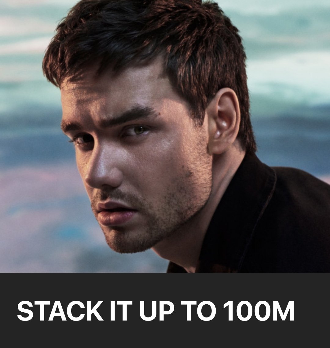 LPdailysteps's tweet photo. #StackItUpTo100M it's so close!
Of all Liam Payne's stans how many comments can this tweet make with " #StackItUpTo100M " ?
Also join the streaming party below to help streams and rt to help! 🎉
https://t.co/bUyxcwsBkM https://t.co/nNt9QeTh8B