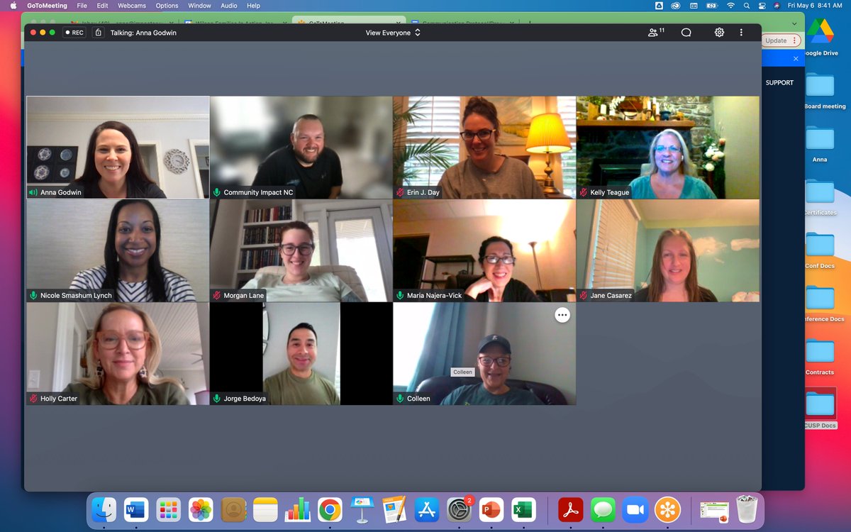 Friday morning CINC staff meetings never disappoint!