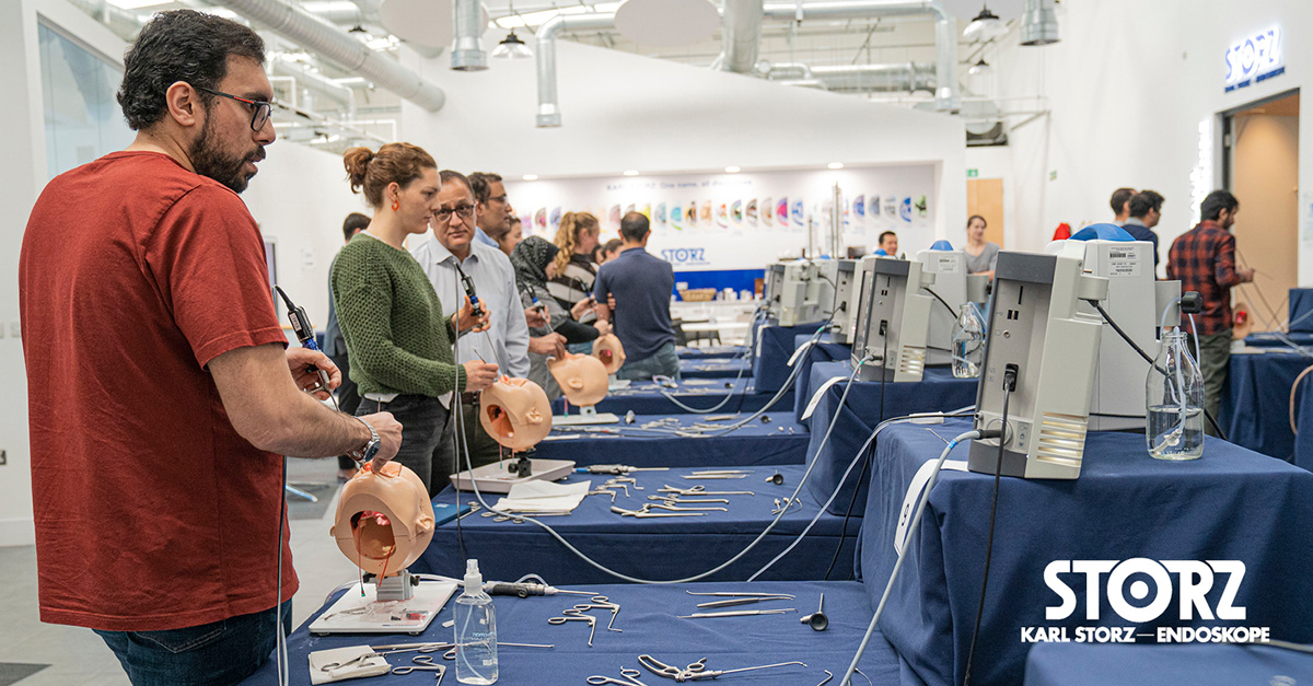 KARLSTORZUK's tweet photo. Training and Technology Centre

The Sinus Anatomy course is in full motion allowing all the delegates to take great advantage of all the work space available within the Training and Technology Centre. https://t.co/wWw6qctaCU