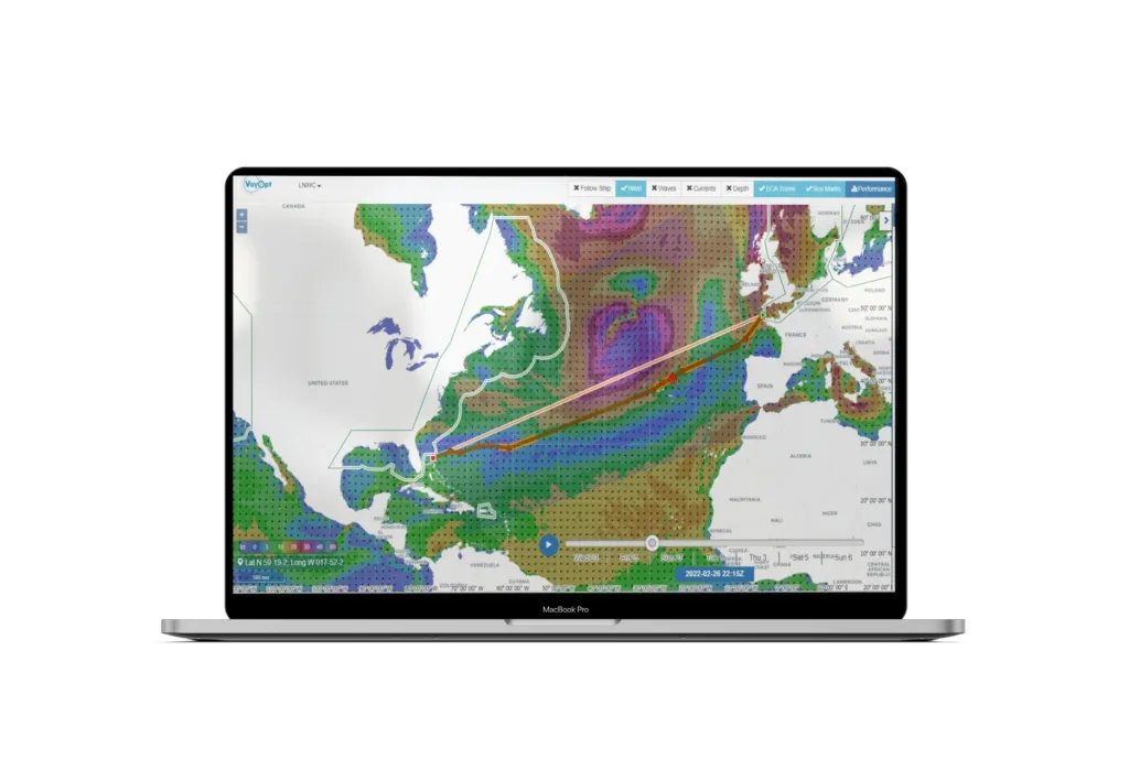 OffshoreNav's tweet image. Visit our website to learn more about our innovative #voyage optimization and #weatherrouting solution: offshorenavigation.com #greenshipping #vessels #shipping #offshorenavigation #navigation #maritime #shippingindustry #decarbonization