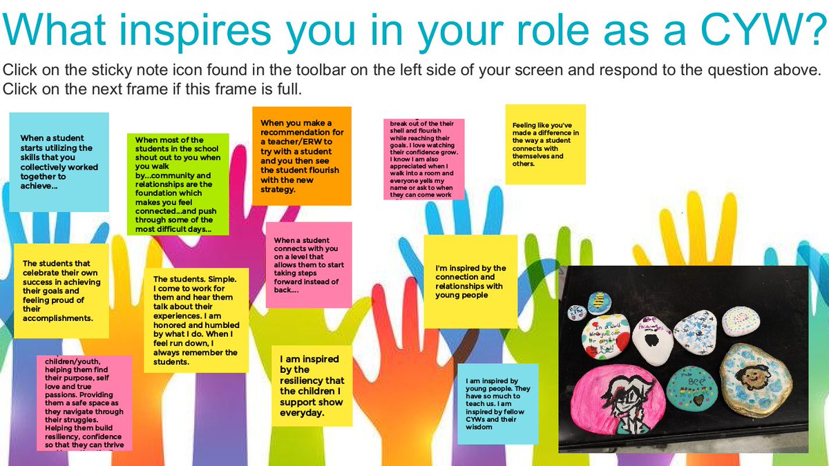 CYWDEPTDPCDSB's tweet photo. As we wrap up #CYCWeek here is some #CYC inspiration from the wonderful CYCPs/CYWs from 
@CYWDEPTDPCDSB
  #Relationalcare https://t.co/unc0cT0Qqx