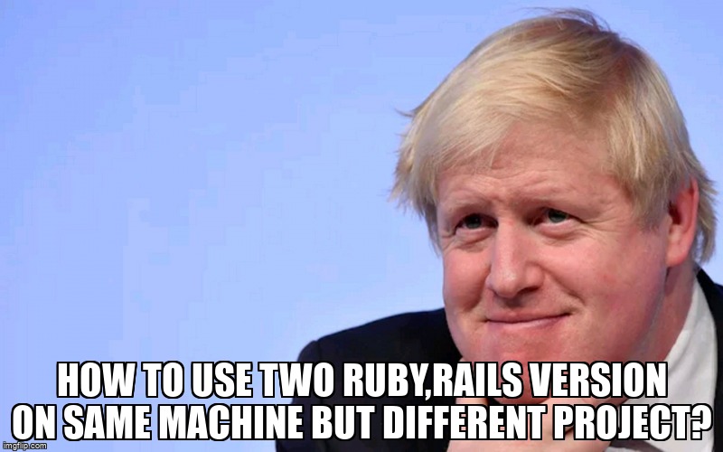 overflow_meme's tweet image. How to use two ruby,rails version on same machine but different project? stackoverflow.com/questions/7213… #rubyonrails4 #rubyonrails7 #rubygems #rbenv #rubyonrails