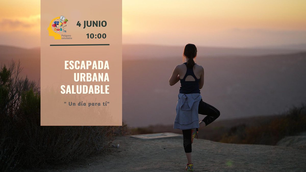 📢 Nueva jornada del proyecto #PolígonoSaludable 👉 sábado 4 de junio a las 10:00

¡Te esperamos! 👇

📌Info e inscripciones: bit.ly/3vpuBfc

#PolígonoSaludable 🌲🏃 #JornadasAEPV 📝#Yoga #Meditacion #relajacion #biodanza
