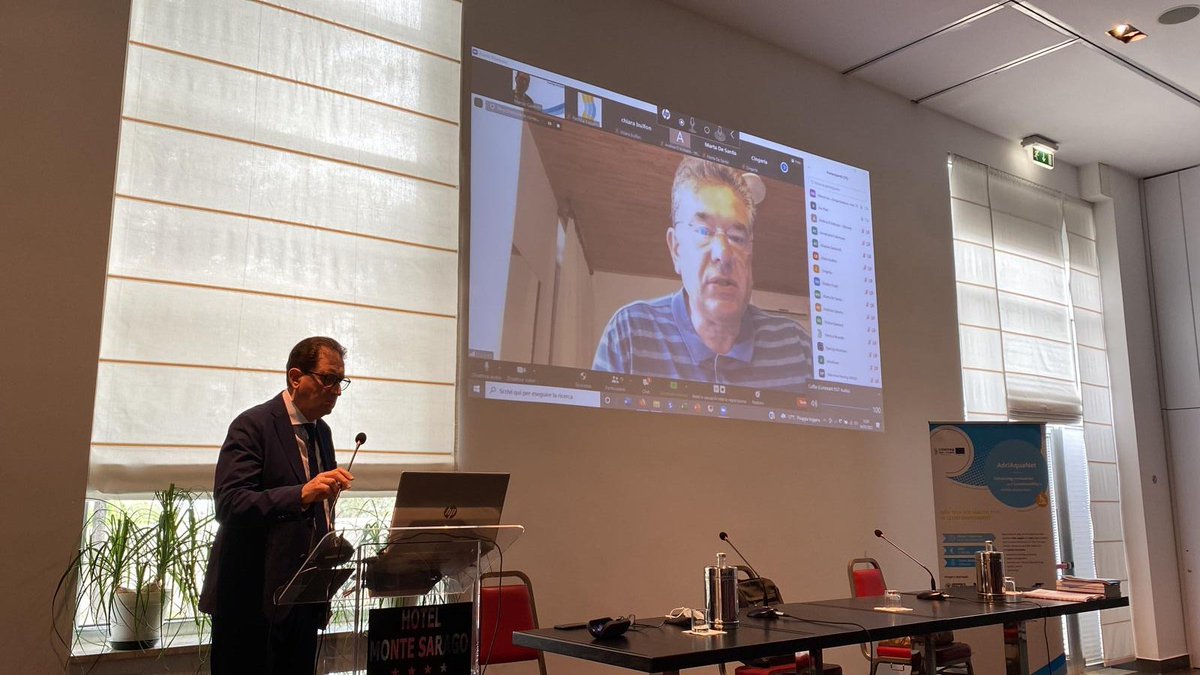 Mr Ivo Sterbić, an expert of the project facilitating interactions between researchers and aquaculture farms.

#adriaquanet