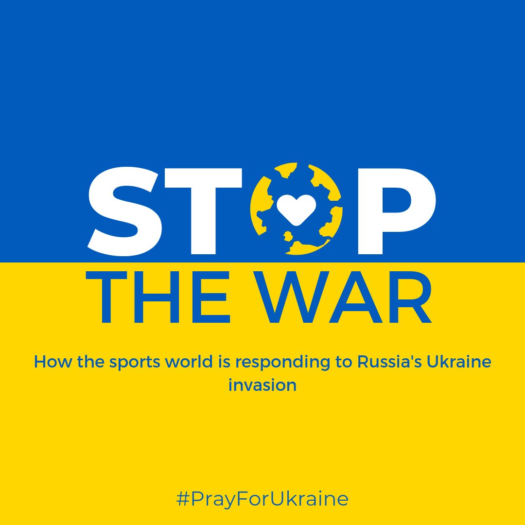 thegsbs's tweet photo. The Sporting World stands United in condemning unnecessary violence in any part of the Globe. Responding to the events in Ukraine, many Organisations from our GSBS Index have taken a stand in order to uphold the values of social justice and peace for all humanity. #PrayForUkraine https://t.co/oyop9dg8CI