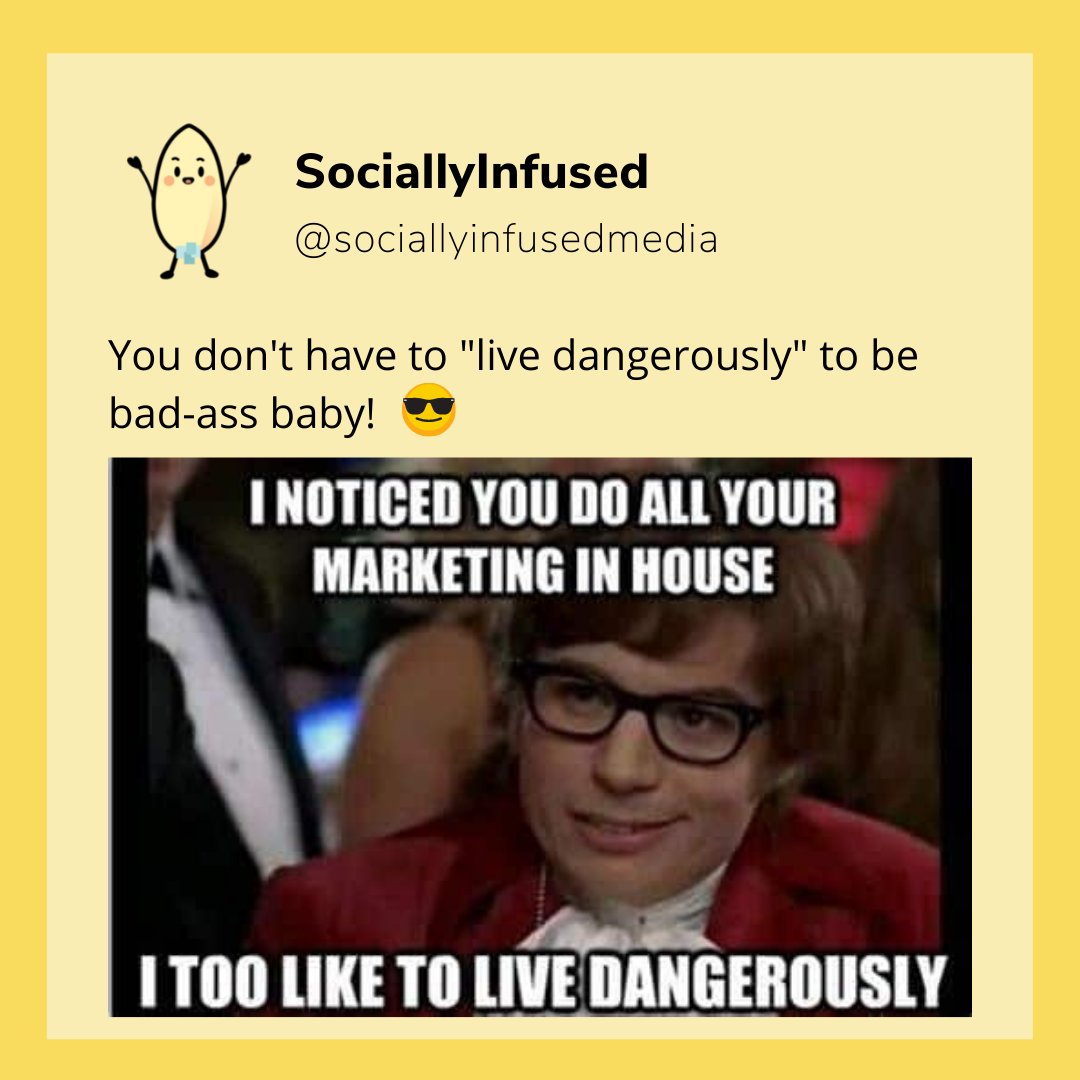 It's not a bad thing to ask for a little guidance 😜 
#marketing #digitalmarketing #marketingmeme #austinpowers