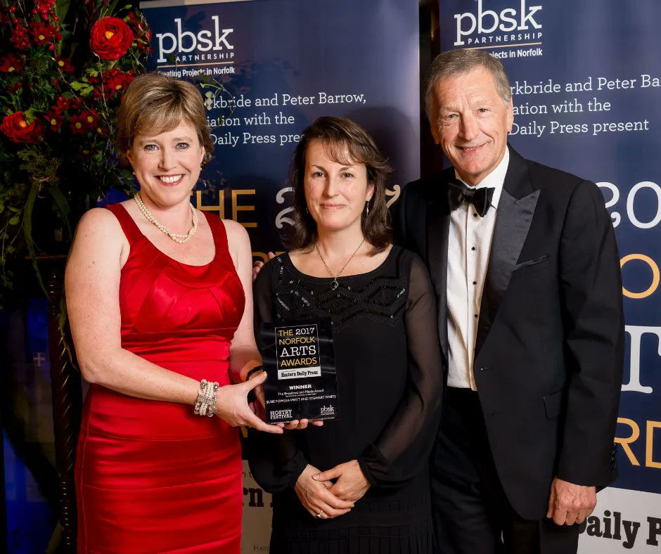 📻 Do you have a favourite Norfolk broadcaster, presenter, media company or publication? Nominate them for The Broadcast and Media Award sponsored by <a href="/uniofeastanglia/">UEA</a>

Voting open here: buff.ly/367RlHS  

📷2017 winners Susie Fowler-Watt and Stewart White <a href="/BBCLookEast/">BBC East</a>