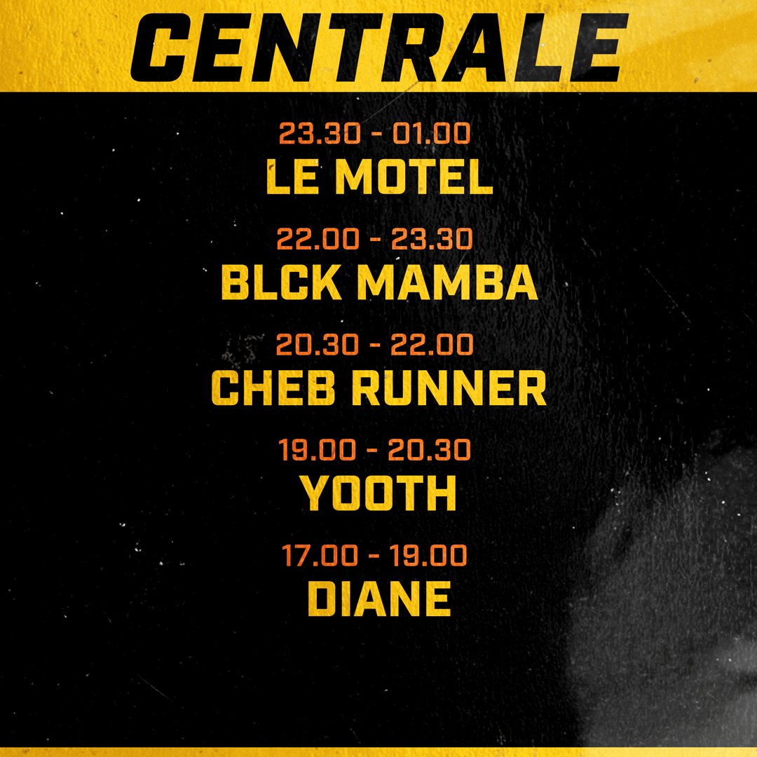 Garnizoen_be's tweet photo. Het UURSCHEMA voor #GZ22 ligt vast. 
Nog 20 dagen! 😎🖤 Bring it on! Tickets 👉 https://t.co/sjSRcc5Xiz https://t.co/96lnFXBTlU