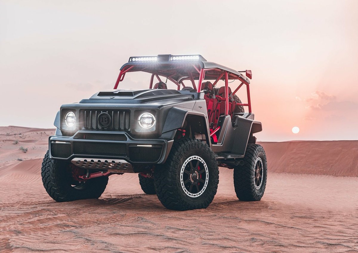 khuleonwheels's tweet photo. Brabus celebrates 45th anniversary with 900 Crawler. See more details here: https://t.co/UvddFvbAMa
#Brabuscrawler #Brabus https://t.co/EpP4tF9wvG