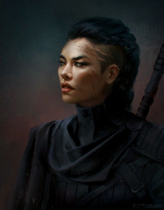 LauraBendoly's tweet photo. A very cool cyberpunk warrior of the type I write about in my dystopian fiction. She is illustrated by the exceptional Kelly McLarnon https://t.co/MWYh0HZTLQ https://t.co/4t7G3ODgtG