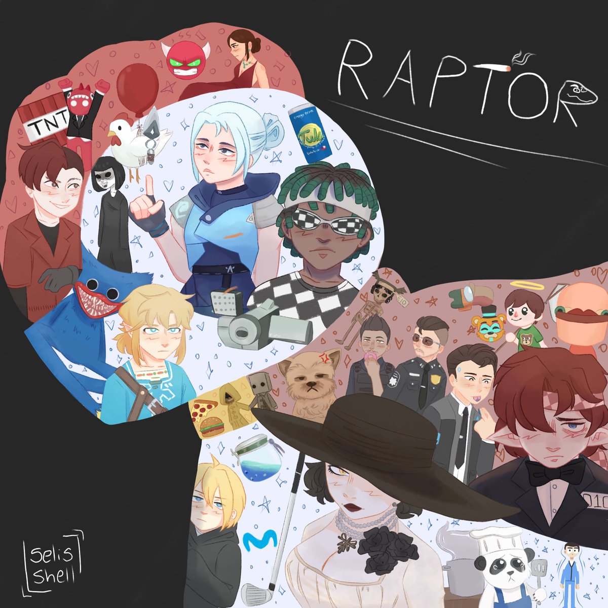 selis_shell's tweet image. 2 añitos y los que esperan 🎉 , felicidades @rapturrs &amp;lt;3 

#2YearsWithRapturrs