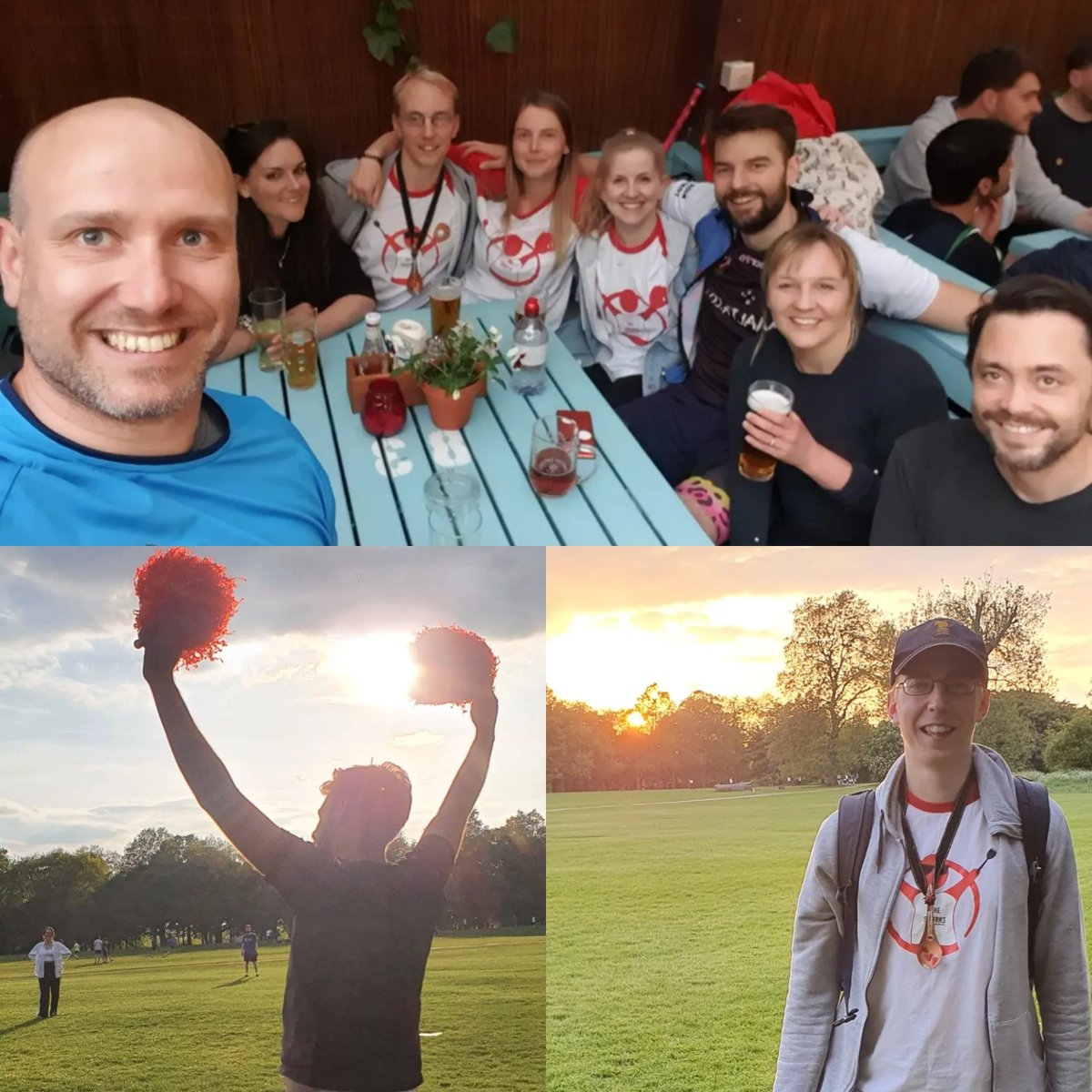Picturesque evening of softball lastnight for our final friendly before <a href="/CharitySoftball/">London Charity Softball League</a> season starts!