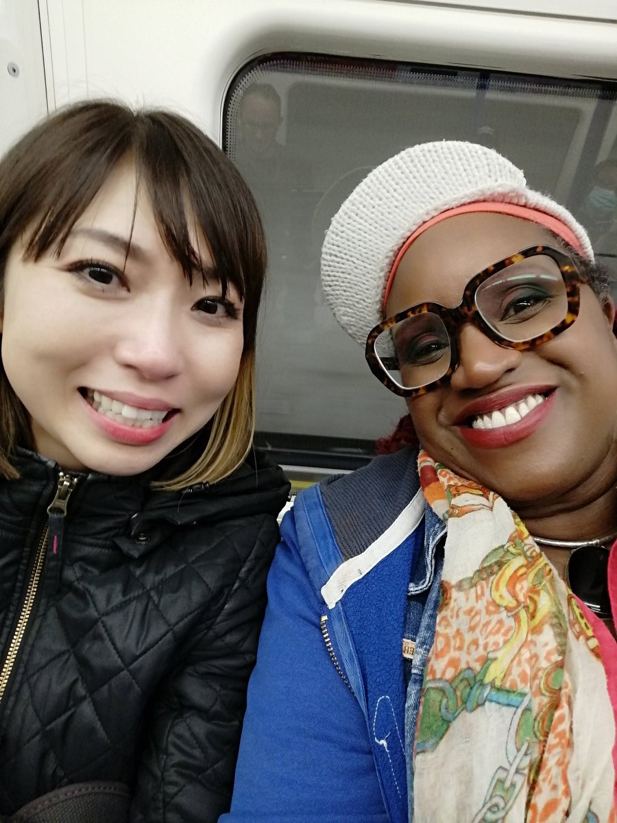 ninia_benjamin's tweet photo. Funny as fluck is @YurikoComedy we had a good gig ladt night in #tooting
Im sure ill be seeing her on @comedystoreuk very soon. #giggingcomic https://t.co/LqHSNrxDmc