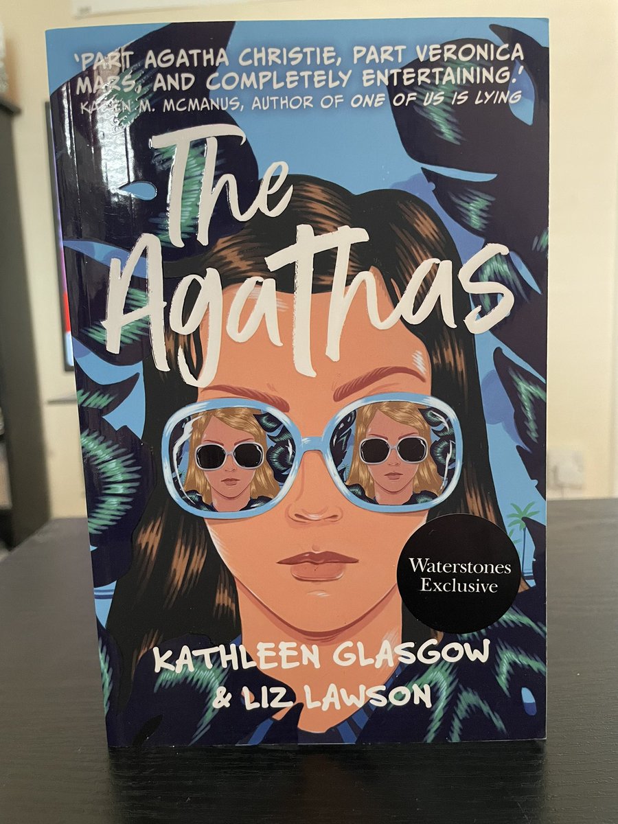 The Agathas is finally mine! 

My most anticipated read of the year is here! Can’t wait to dive in later @LzLwsn @kathglasgow