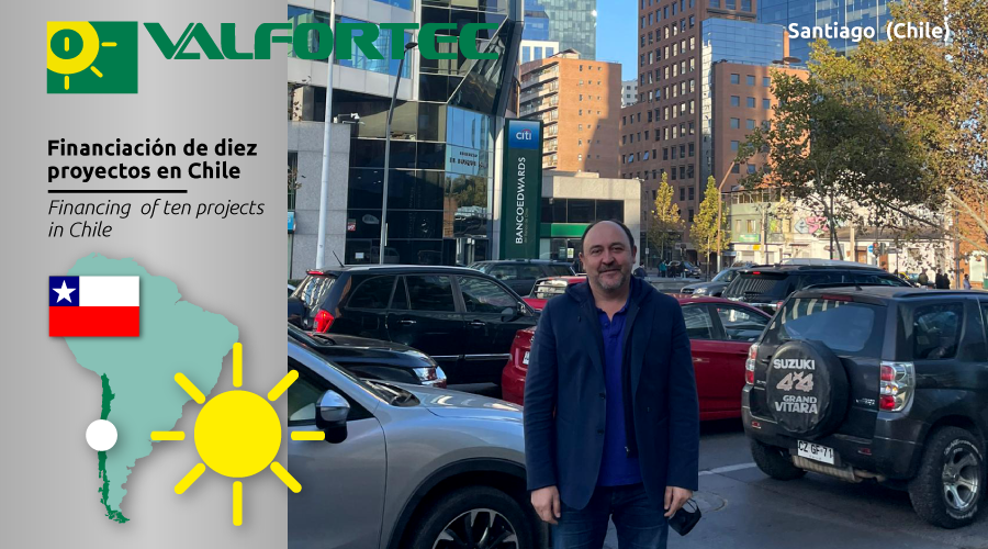 Valfortec's tweet photo. Valfortec has signed ☀📄 today in #Santiago (#Chile) an important #finance agreement for 36 Millions of Dolars with an #international institution 🛠 for develop 10 PV #Solar projects in the 🇨🇱 #Andian country. https://t.co/Opuv44Db3E