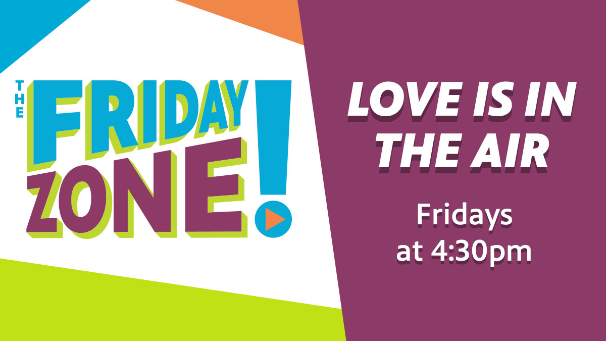 Today, don't miss an all new episode of The Friday Zone! A love song is on The Playlist. Get ideas for smoothies in the FreshThyme kitchen. Learn the tragic tale of Romeo and Juliet on Masterpieces of Children’s Literature. 💚💙💜 Watch it today on WTIU @ fridayzone.org