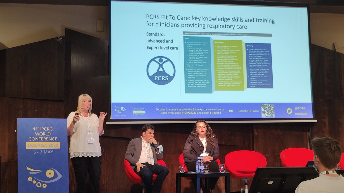 Garry42779's tweet photo. @PCRSUK exec chair @stonny999 shares the #Asthmazing document from @PCRSUK 
"FIT TO CARE"

https://t.co/pl2OB30r28

At @IPCRG #IPCRG2022 

@WeNurses
#WeNurses
@ErsNurses
@ForumNurse
@107Lana
@murphieRNC
@JaneScullion
@renlawlor
@asajnic https://t.co/82DnlafWUw