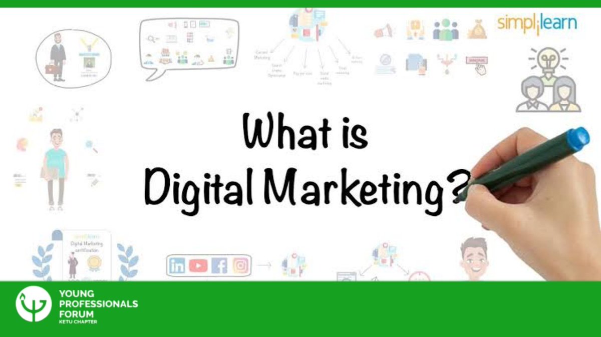 ypfketu's tweet photo. Digital marketing, also called online marketing, is the promotion of brands to connect with potential customers using the internet and other forms of digital communication. #ypfketu #ypfsap #digitalmarketing  #skillacquisition https://t.co/dU0kdhlmug