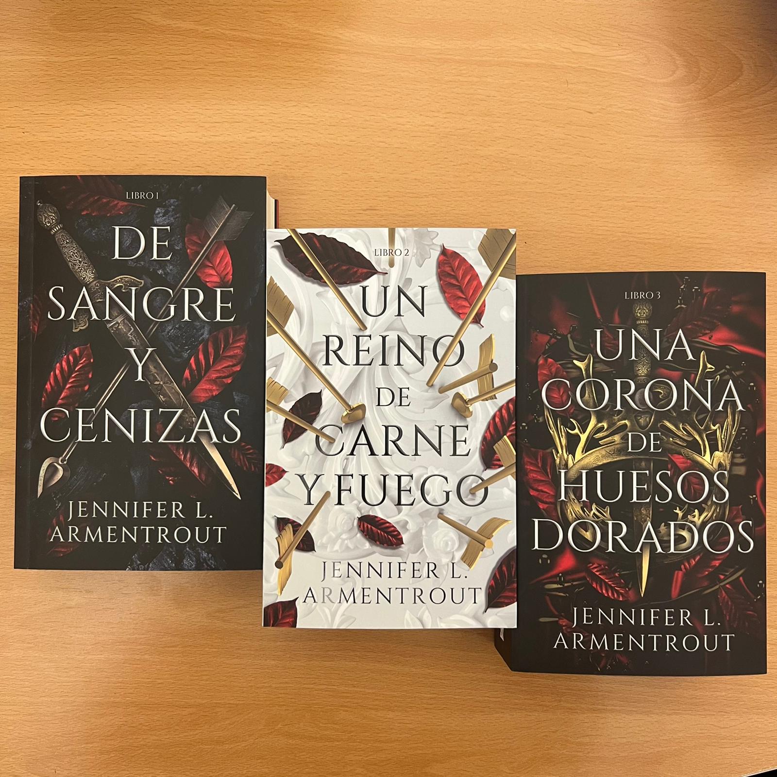 De Sangre y Cenizas saga - 3 libros