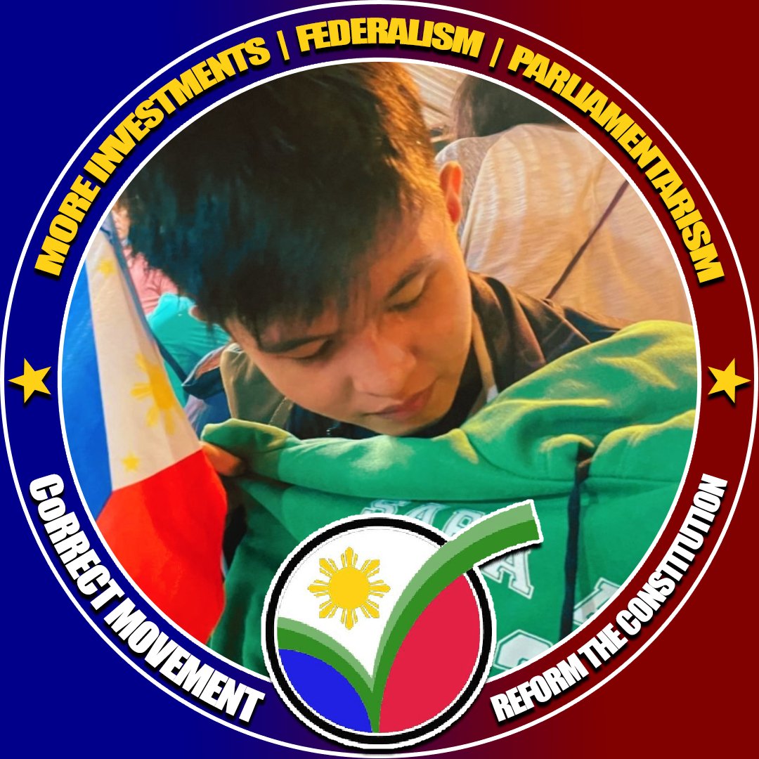 cabanyaray's tweet photo. #NewProfilePic
#CoRRECTtheConstitution #IpanaloAngReporma!
#FedParlFDI #TheFutureIsFedParlFDI
#CoRRECTMovement #CoRRECTtheConstitution #FedParlFDI https://t.co/5lh8XobjbI