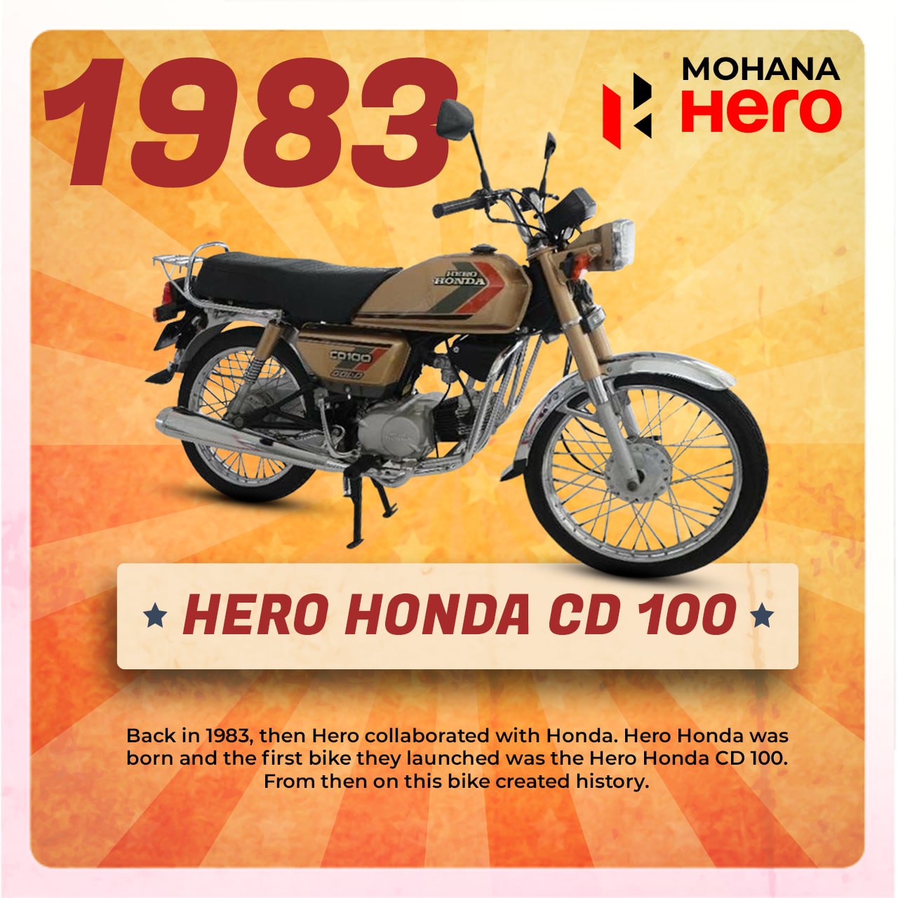 Hero bikes online cd 100
