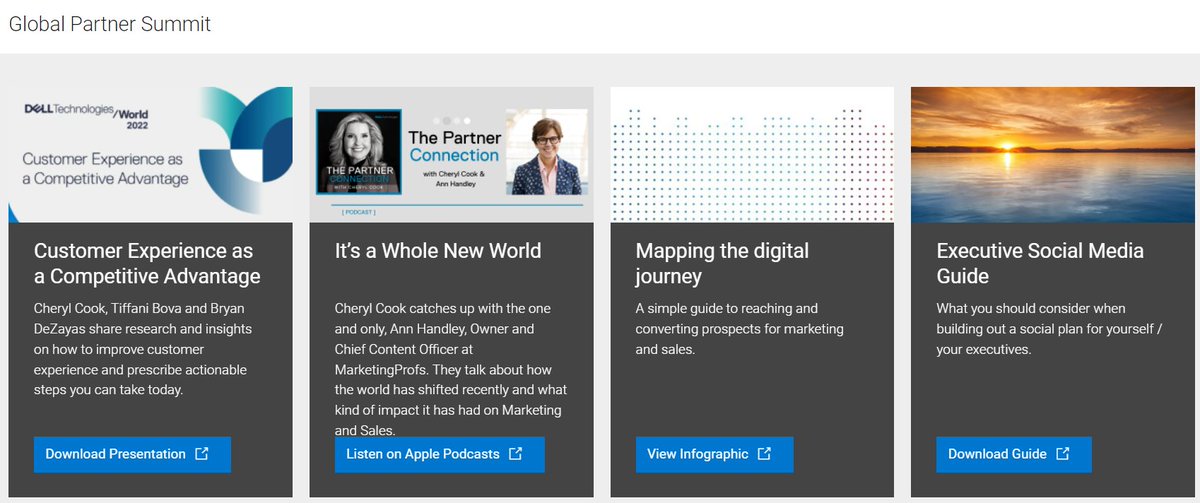 DellTechPartner's tweet photo. It's Friday, #DellTechWorld / #GPS2022 has wrapped up &amp; everyone is on a ✈️.  Don't be sad, we will meet again next year and in the meantime, we are sharing it all on the portal - see videos highlighting all 3 days, get #SocialSelling content and more https://t.co/oX8RChnZi9 https://t.co/WptGT6b5eu