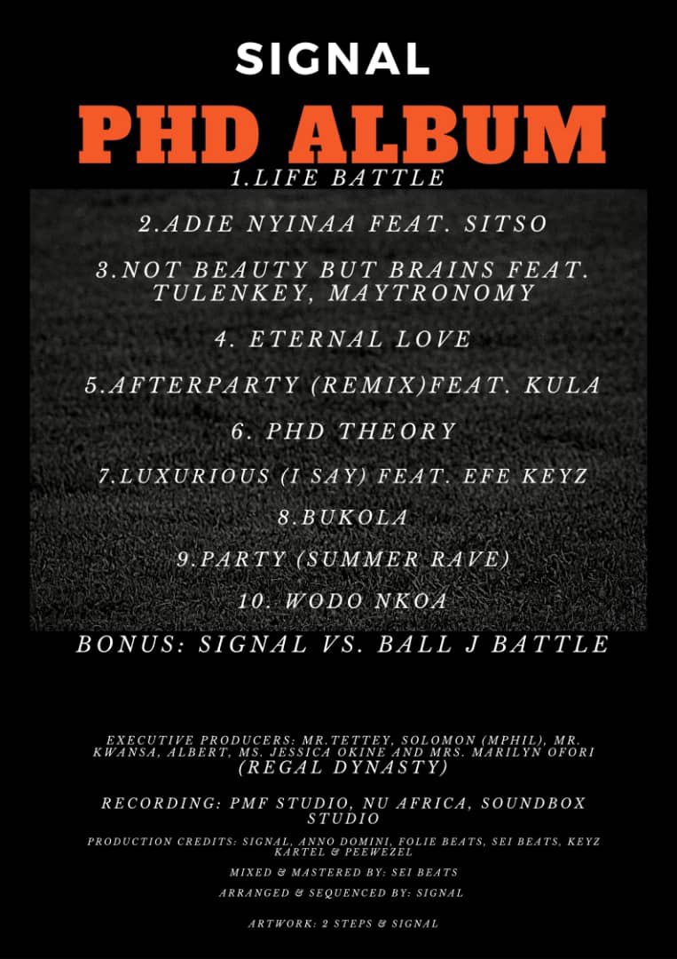 loudwaves_'s tweet photo. The much anticipated Album #PhdAlbum available on all streaming platforms https://t.co/2hdsOEjlz6 @Signal_emcee https://t.co/9AigY8M4gE