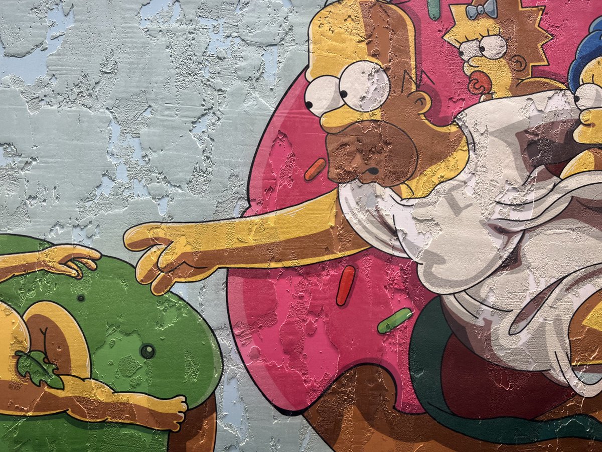 artisan_foiredp's tweet photo. Go go go go, notre jeu commence maintenant 📣 ! 
Voici #homersimpson, celui qui a bercé mon enfance ! Vous pouvez retrouver cette affiche à la @foiredeparis.

🤔Avez-vous trouvé un objet commençant par la lettre H ? 😜😊 #AmazonFoiredeParis https://t.co/EiZ73cWKWf