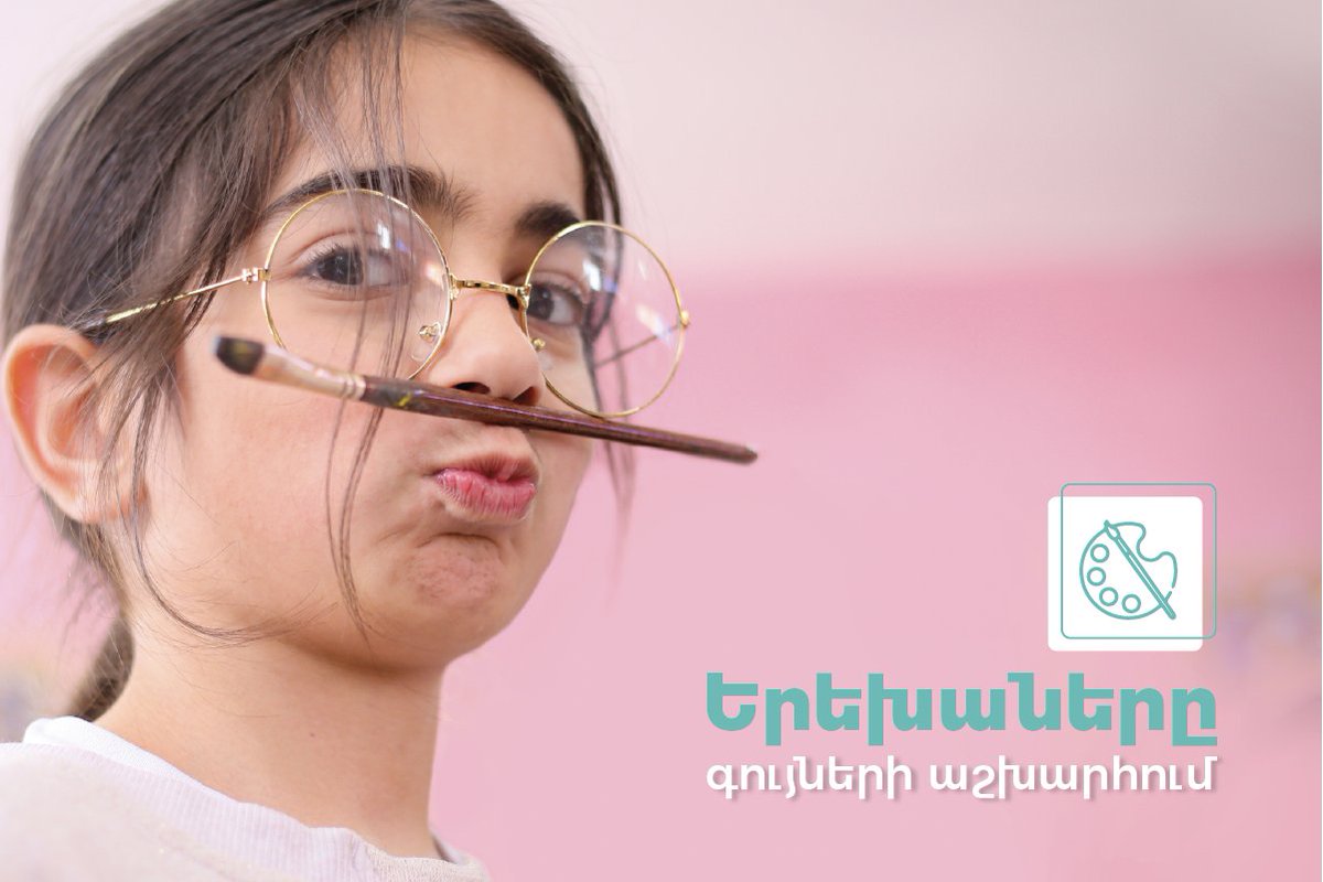 AMAA_Armenia's tweet photo. Painting is one of the best ways to make children's invisible perceptions and emotions visible, and we eagerly use it at the AMAA "#Shogh" Centers. 

The fine arts groups are the children's favorites, these develop their imagination, creative thinking, color perception. https://t.co/bHFTf7TWbT