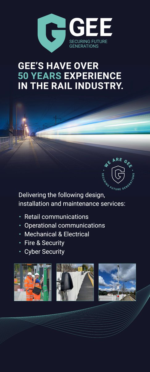 Find us at Railtex 2022! 👩‍🔧👨‍🔧🚉🚄
We will be on stand D31 over the three days and we cant wait to meet you 👍
railtex.co.uk