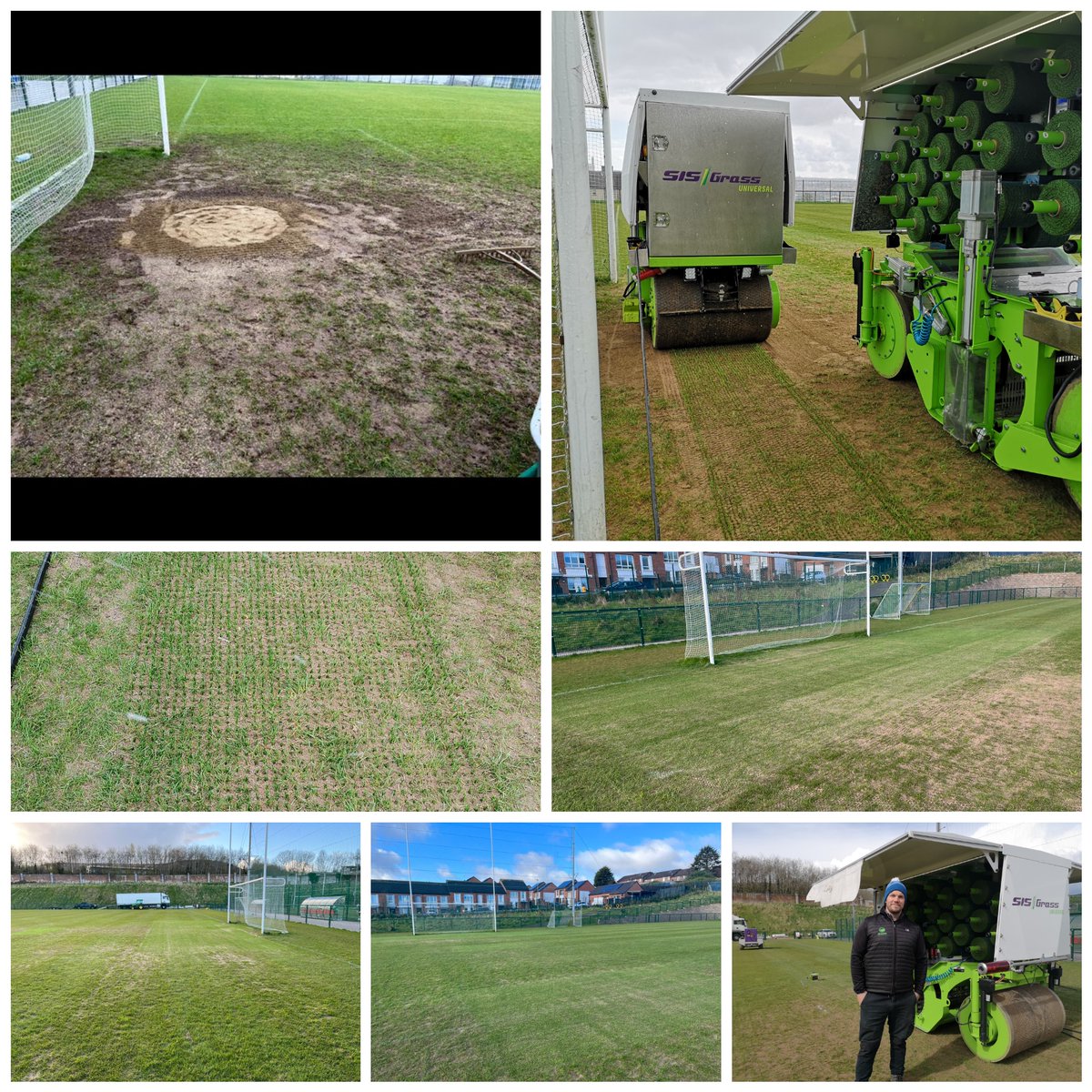 ireland_sis's tweet photo. ⚠️SISGRASS UNIVERSAL MACHINE -  SEPTEMBER BOOKINGS FOR GOALMOUTHS⚠️

Following an unbelievable response to our installation at Davitt's GAA bookings are filling up fast for early September. 

Get in touch NOW to request a brochure &amp; to secure your booking!
Salesirl@sispitches.com https://t.co/10dW68ZPsZ