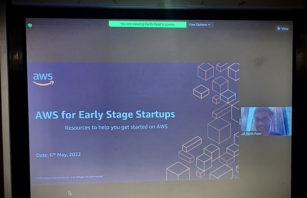 Session: Build at no cost with AWS by Parth Patel, Startup Business Development at AWS PVT LTD  
<a href="/lathika_pai/">Lathika Pai</a> <a href="/shnoyanju/">Anju Shenoy</a> <a href="/ighose/">Irina Ghose</a> <a href="/Imsavvysingh/">Savita Singh</a>