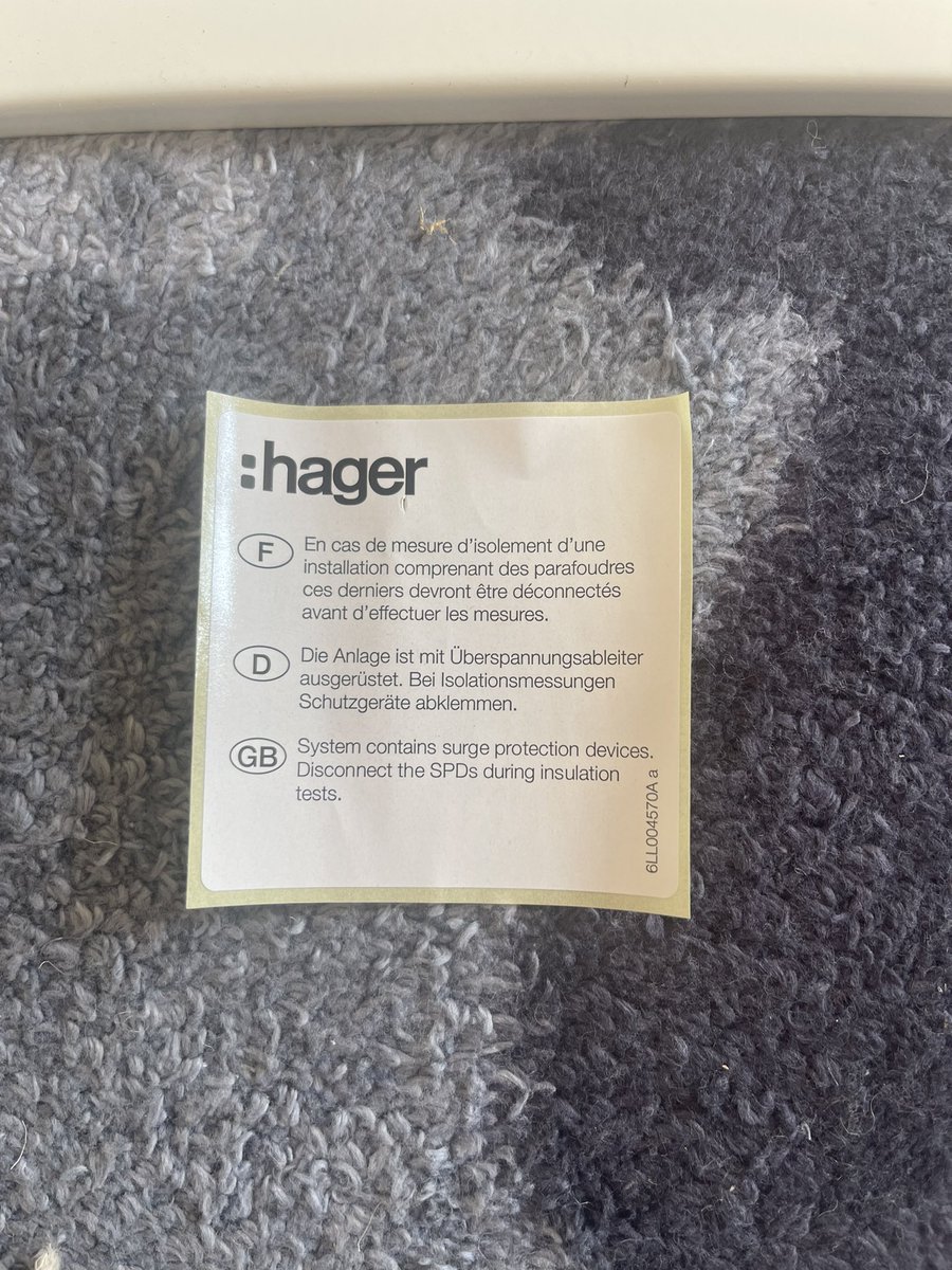 GJElectrical's tweet photo. @hageruk SPD stickers have been a long time coming and I love the new SPD design 👏 👍😁 #hagergang https://t.co/65kfSUquT3