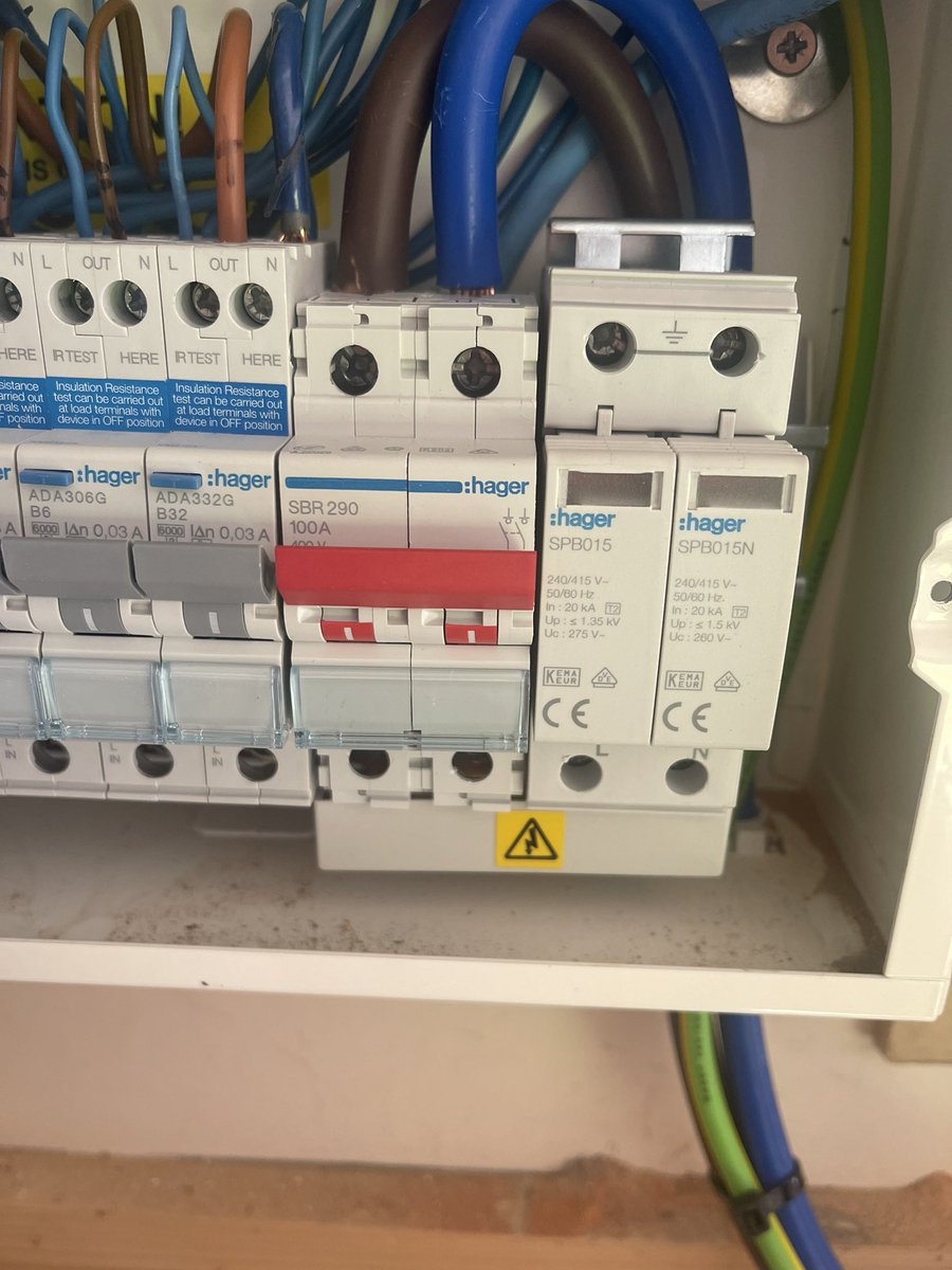 GJElectrical's tweet photo. @hageruk SPD stickers have been a long time coming and I love the new SPD design 👏 👍😁 #hagergang https://t.co/65kfSUquT3