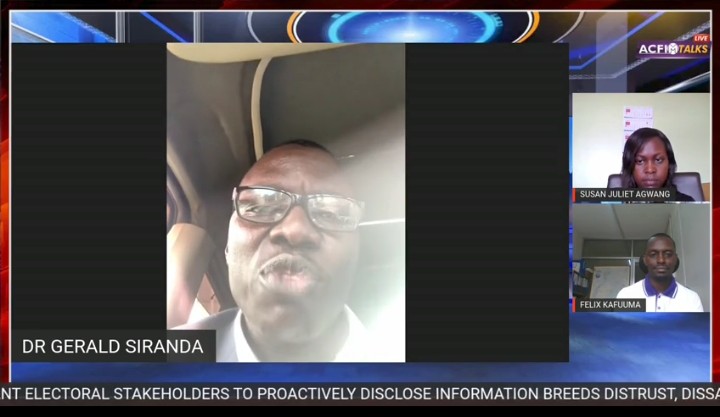 KoranezaG's tweet image. Information is power, when you have no information you have no right to speak and when you have information you make informed decision in elections. Dr. @sirandagerald1 

#ACFIMTalks
#AccessInformationinElections

@AcfimUg  @UgandaEC @africafoicentre @DPSecretariat1 @norbertmao