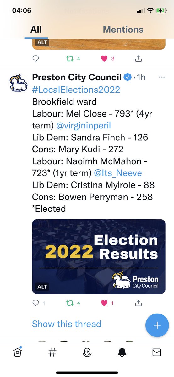 Mel Close (@cllrmelclose) on Twitter photo We did it ! First all female ward ever !! HUGE thank you to residents of Brookfield, our agent <a href="/hindleanna/">Anna Hindle</a> Family, Friends & <a href="/prestonlabour/">Preston Labour</a> for help/support and a very (very) special mention to the late Cllr John Browne, the love for John and the work he put in got us here 🌹❤️ We did it ! First all female ward ever !! HUGE thank you to residents of Brookfield, our agent <a href="/hindleanna/">Anna Hindle</a> Family, Friends & <a href="/prestonlabour/">Preston Labour</a> for help/support and a very (very) special mention to the late Cllr John Browne, the love for John and the work he put in got us here 🌹❤️