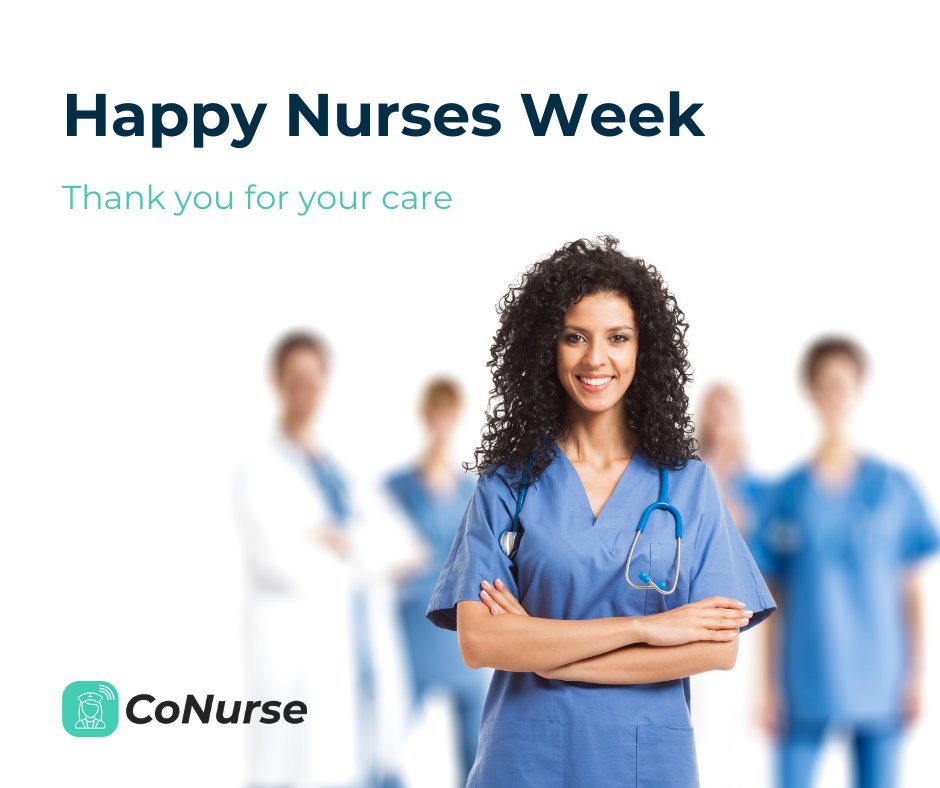 _CoNurse's tweet photo. Happy Nurses Week! In recognition of the very special role nurses play in #healthcare, CoNurse would like to use this week to celebrate all #nurses and #caregivers and say thank you for all your effort.
#NursesWeek  #healthcareheroes #frontlineworkers  #healthcareprofessionals https://t.co/J9Xvo4MW8L