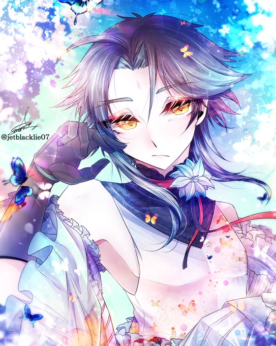 🦋💠【薄浅葱色】💠🦋 