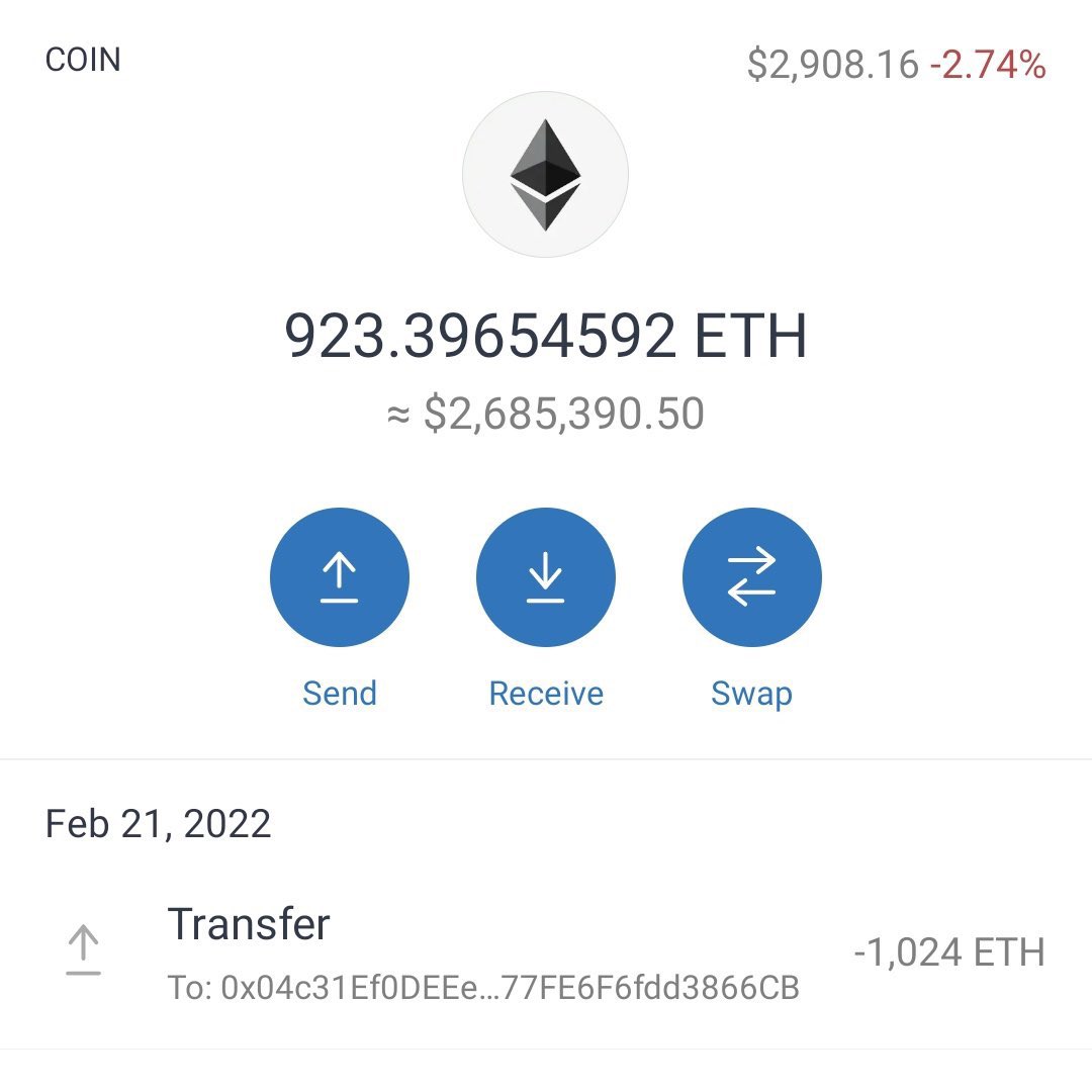fokklleth's tweet photo. You’ll receive 3 ETH $11000

I´ll be giving  $11000 in $ETH to the first 5000  people who follows and retweets! 

Drop your #ETH wallet address

#NFTGiveaway #NFT https://t.co/D2JKzzTjhI