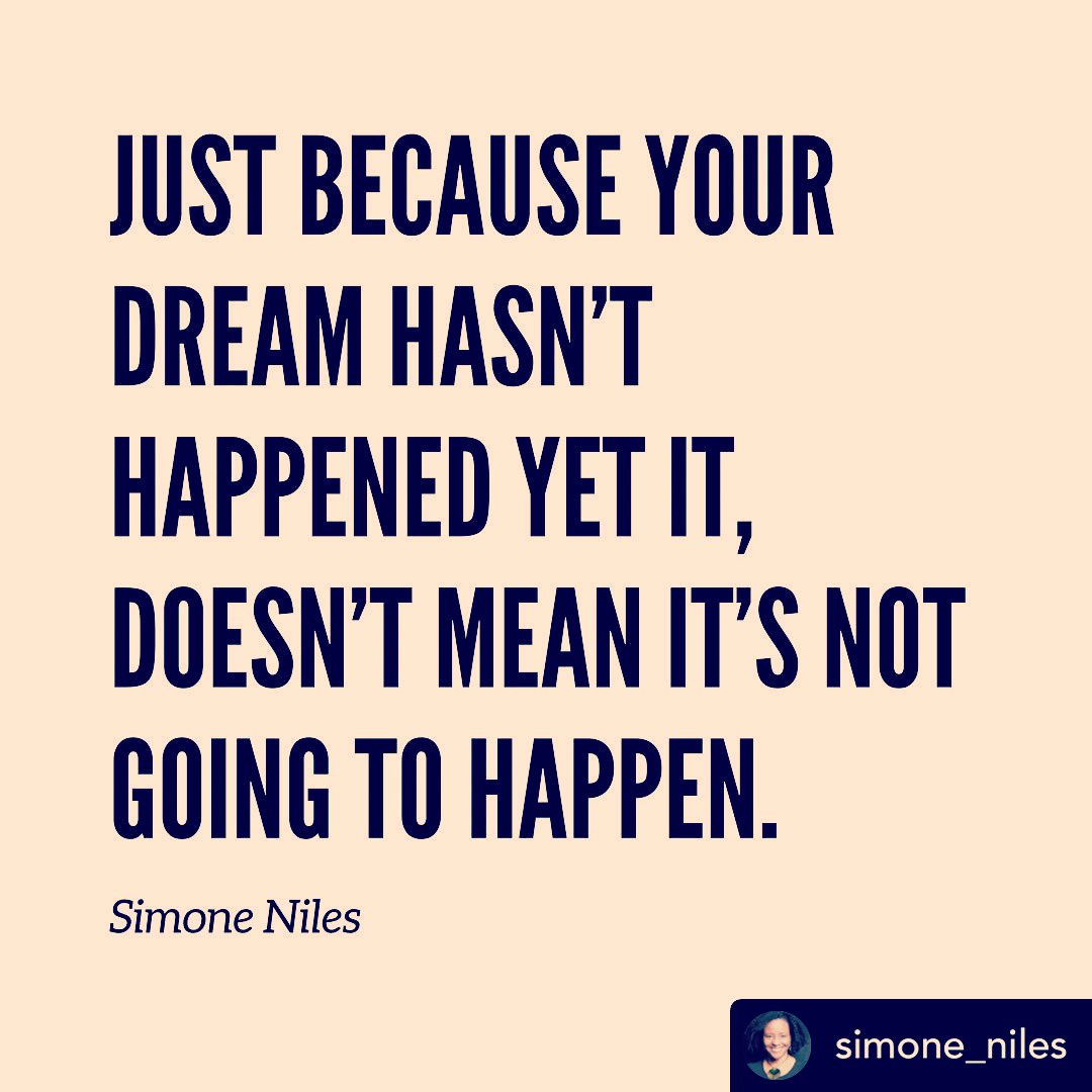 MichaelaHunte's tweet photo. We are all on our own journey, we will go at our own pace. You will have the life that you want and deserve, even if you’re not sure what that is at present. You have time to just focus on enjoying what you have going on in this moment. @simoneniles https://t.co/lCWHiBTUqg
