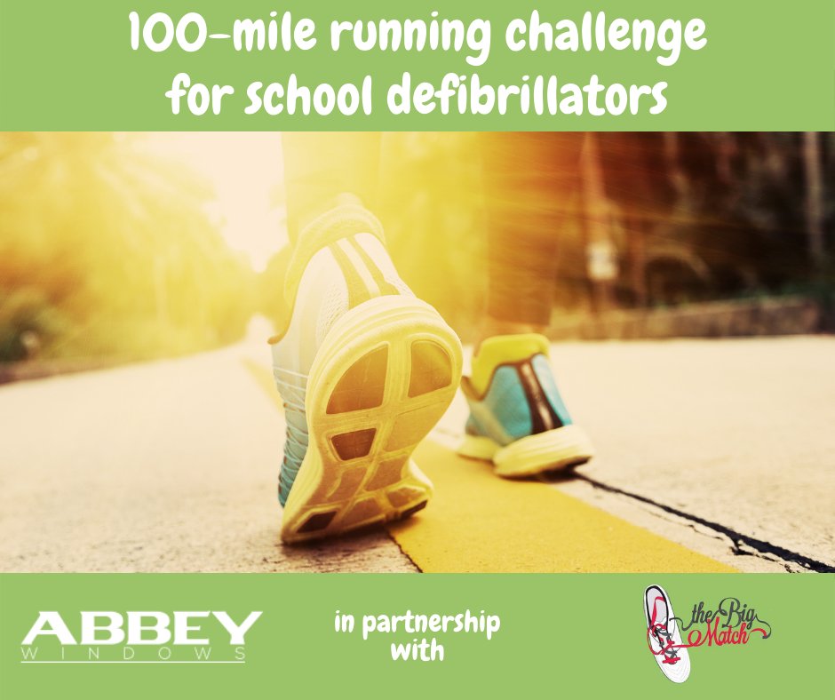 AbbeyWindows's tweet photo. Our 100-Mile Running Challenge is underway! Our very own Layla is on her way and raising money for defibrillators in local schools 🏃‍♀️

Show your support - it makes a real difference to Layla’s morale with us all cheering her on! 👏

https://t.co/yK2OJTIiPe https://t.co/TC2RX8RO61