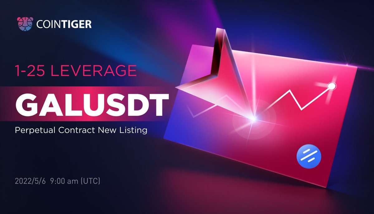 100xmeems's tweet photo. #CoinTigerNewListing #CoinTigerFutures

📣 CoinTiger Launches GALUSDT on Futures Trading

🪁 GALUSDT on futures trading with 1-25x leverage available

⏰ 9:00 am on 6th May 2022 (UTC).  

🌿 Details:https://t.co/xh4Ajtty1E

🔥🔥🔥 #Futures #GAL #Web3 🚀🚀 https://t.co/LUCnhmCKGk