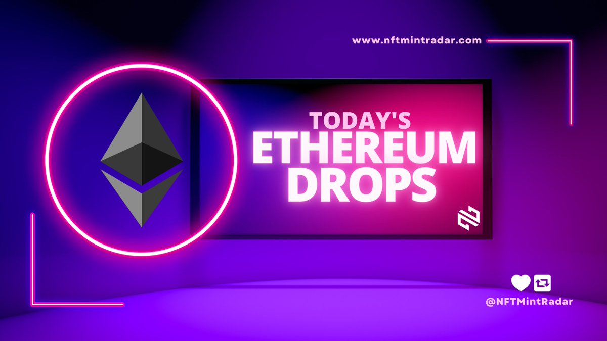 NFTMintRadar's tweet photo. 🔥Today's Ethereum NFT Mints🔥

🔹@BlvckParis ◦ 0.2 ☰
🔹@SkyGuysNFT ◦ 0.05 ☰
🔹@FruityLoopzNFT ◦ 0.055 ☰

#NFTs  #NFTdrop #EthereumNFT #NFTCommunity 

To details ➡️ https://t.co/aN6G8Oo5z4 https://t.co/Aek6wsgEpC